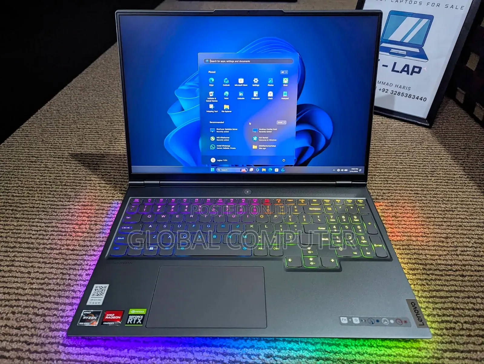 New Laptop Asus ROG Zephyrus G15 32GB AMD Ryzen 9 SSD 1T
