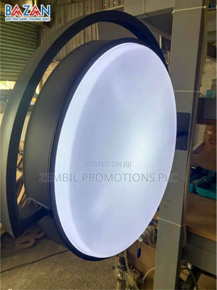 Rotating Lightbox (60cmX60) Electrical With Installation