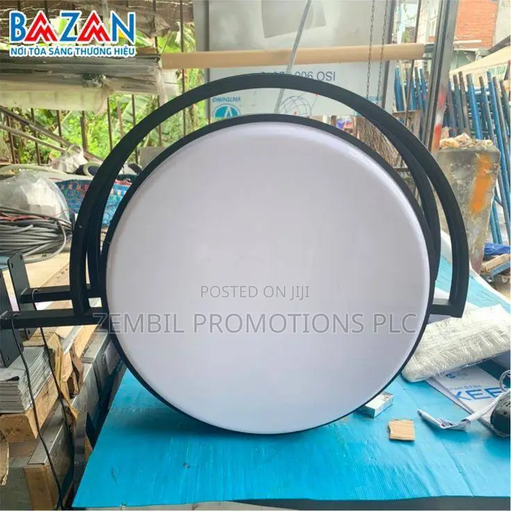 Rotating Lightbox (60cmX60) Electrical With Installation