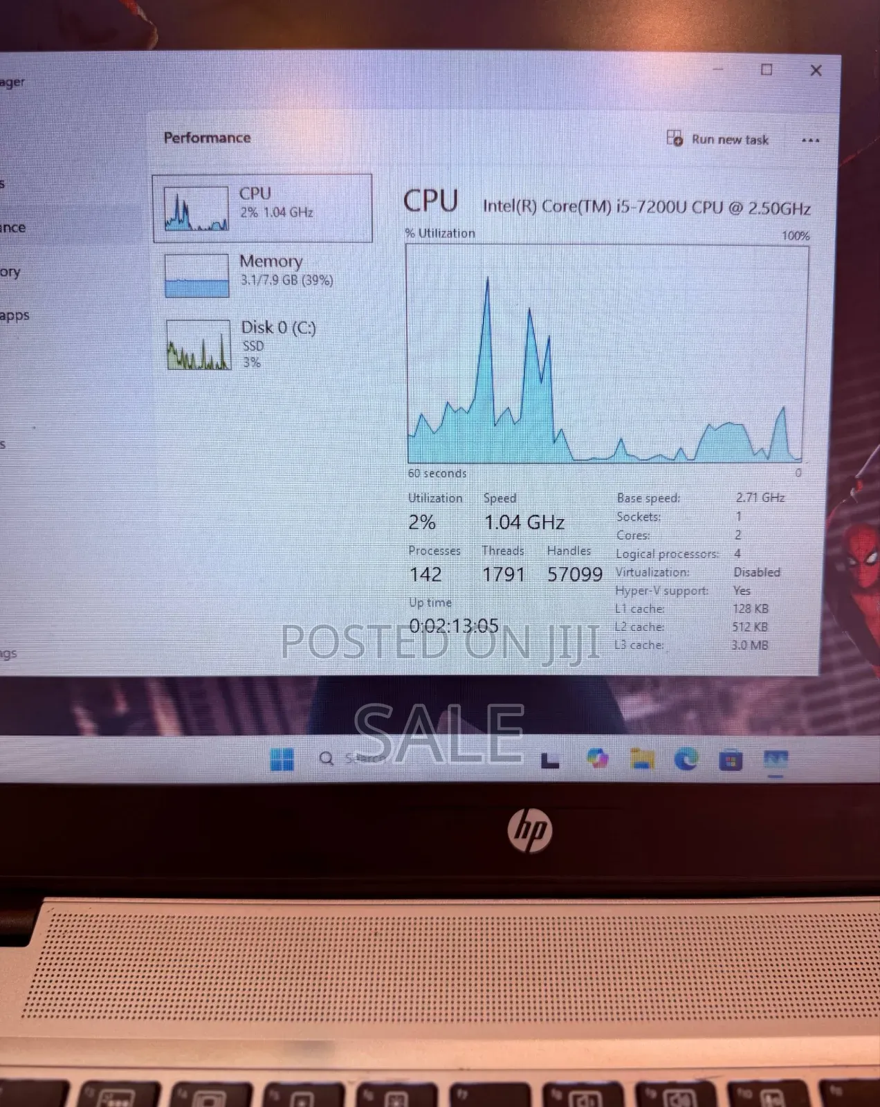 New Laptop HP EliteBook 850 G4 8GB Intel Core i5 SSD 1T