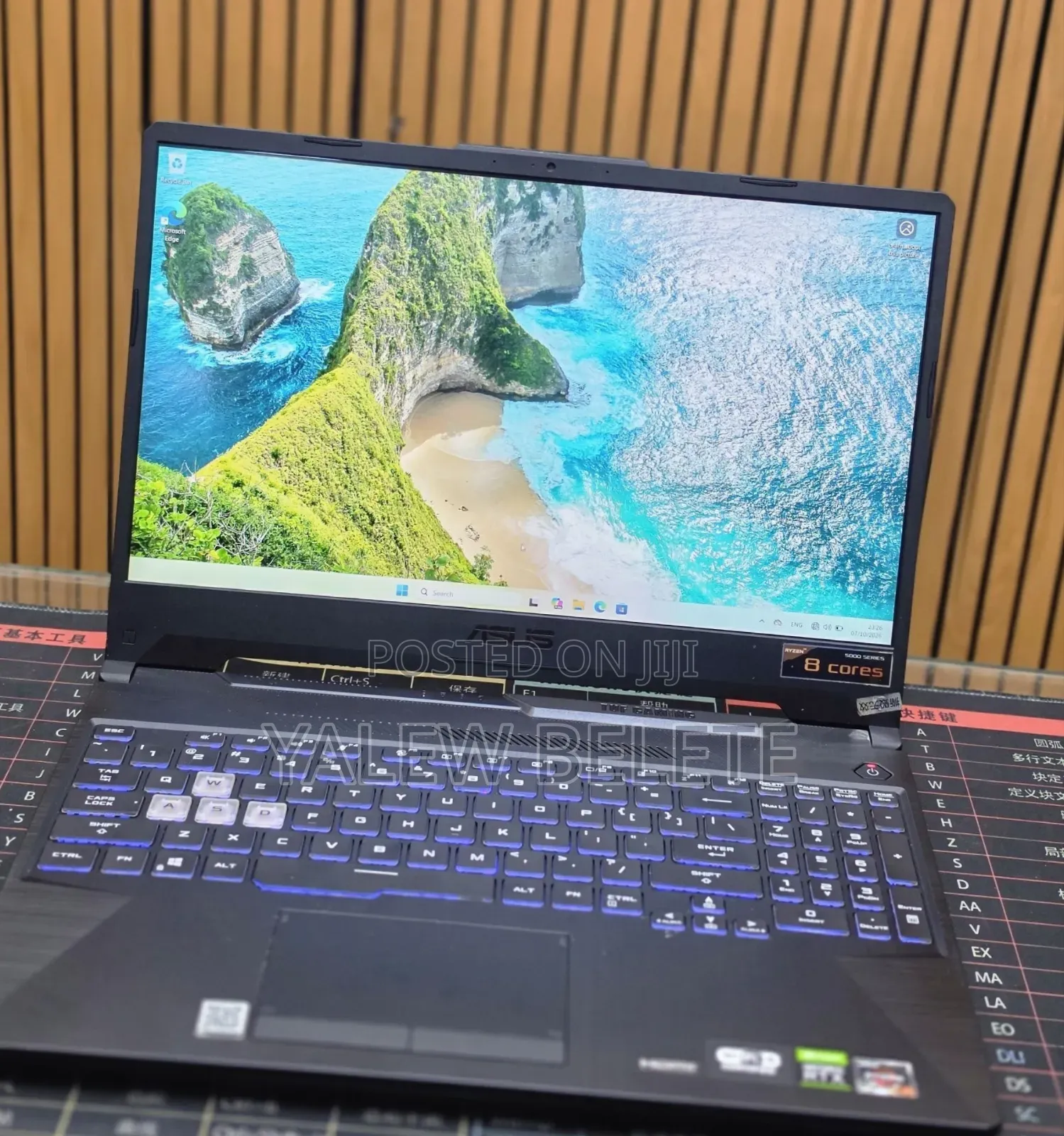New Laptop Asus TUF Gaming A15 32GB AMD Ryzen 7 SSD 1T