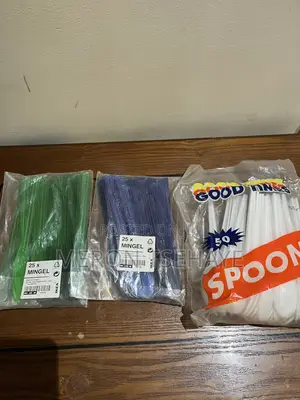 Disposable Plates, Forks, Knives, and Accessory