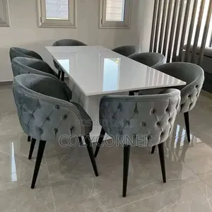 Authentic 8 Seaters Dining Table to Order Instantly. የምግብ ጠረጴዛ