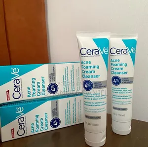 CeraVe Acne Foaming Cream Cleanser – Daily Acne Face Wash