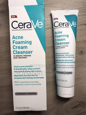 CeraVe Acne Foaming Cream Cleanser – Blemish Control Cleanser