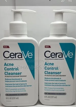CeraVe Acne Control Cleanser – Pore Cleansing Face Wash