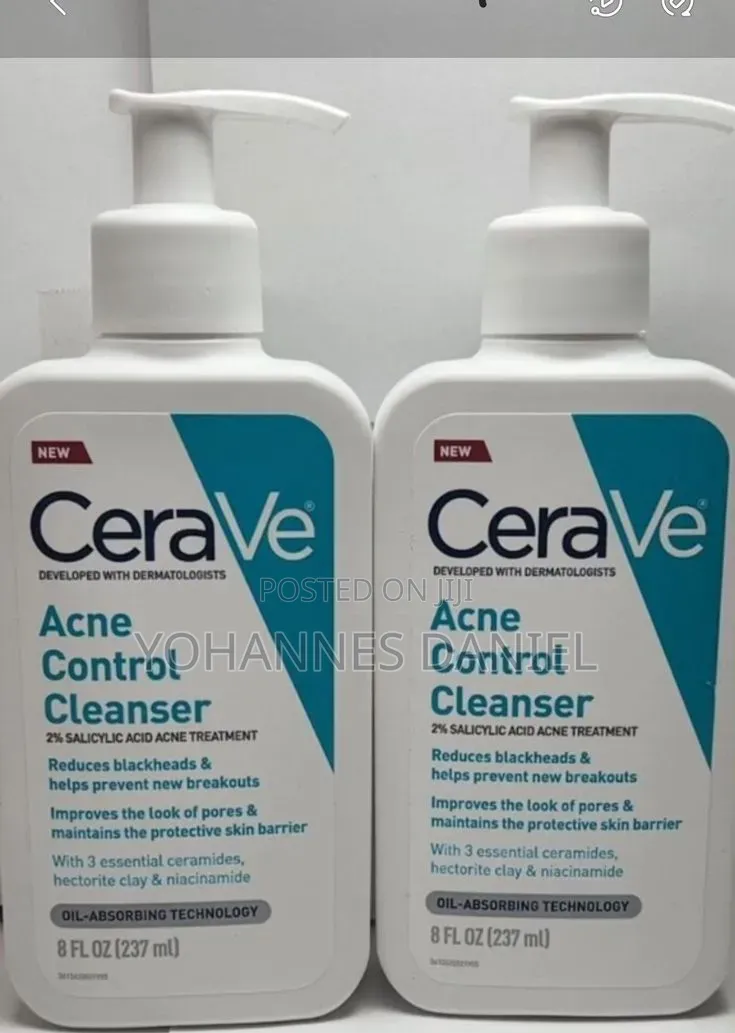 CeraVe Acne Control Cleanser – Pore Cleansing Face Wash