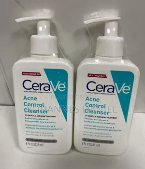 CeraVe Acne Control Cleanser – Acne & Pimple Face Wash