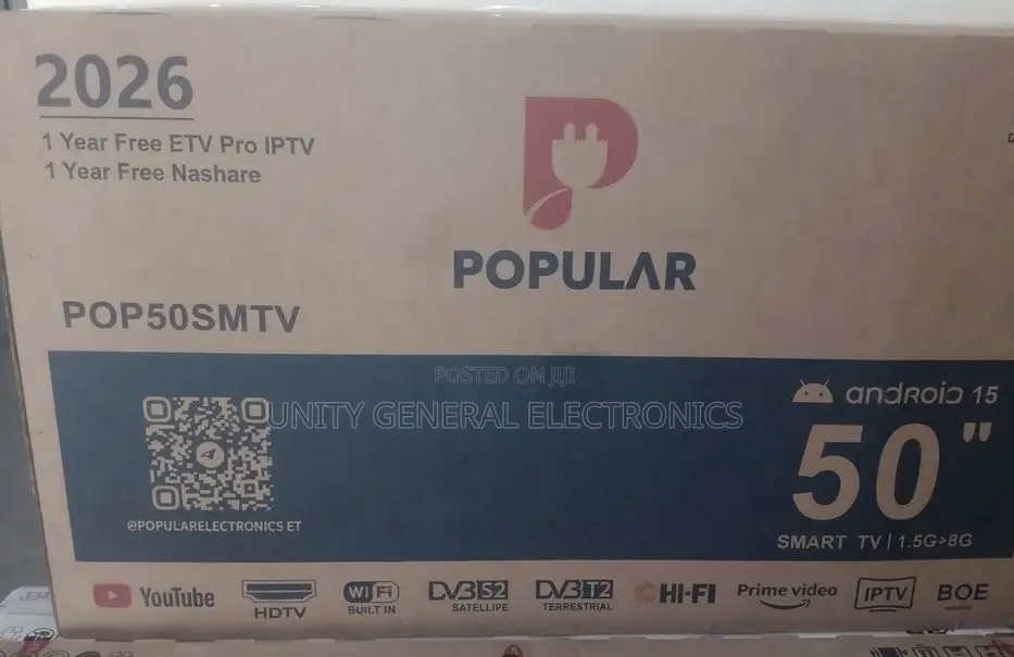 POPULAR TV 50 Inch