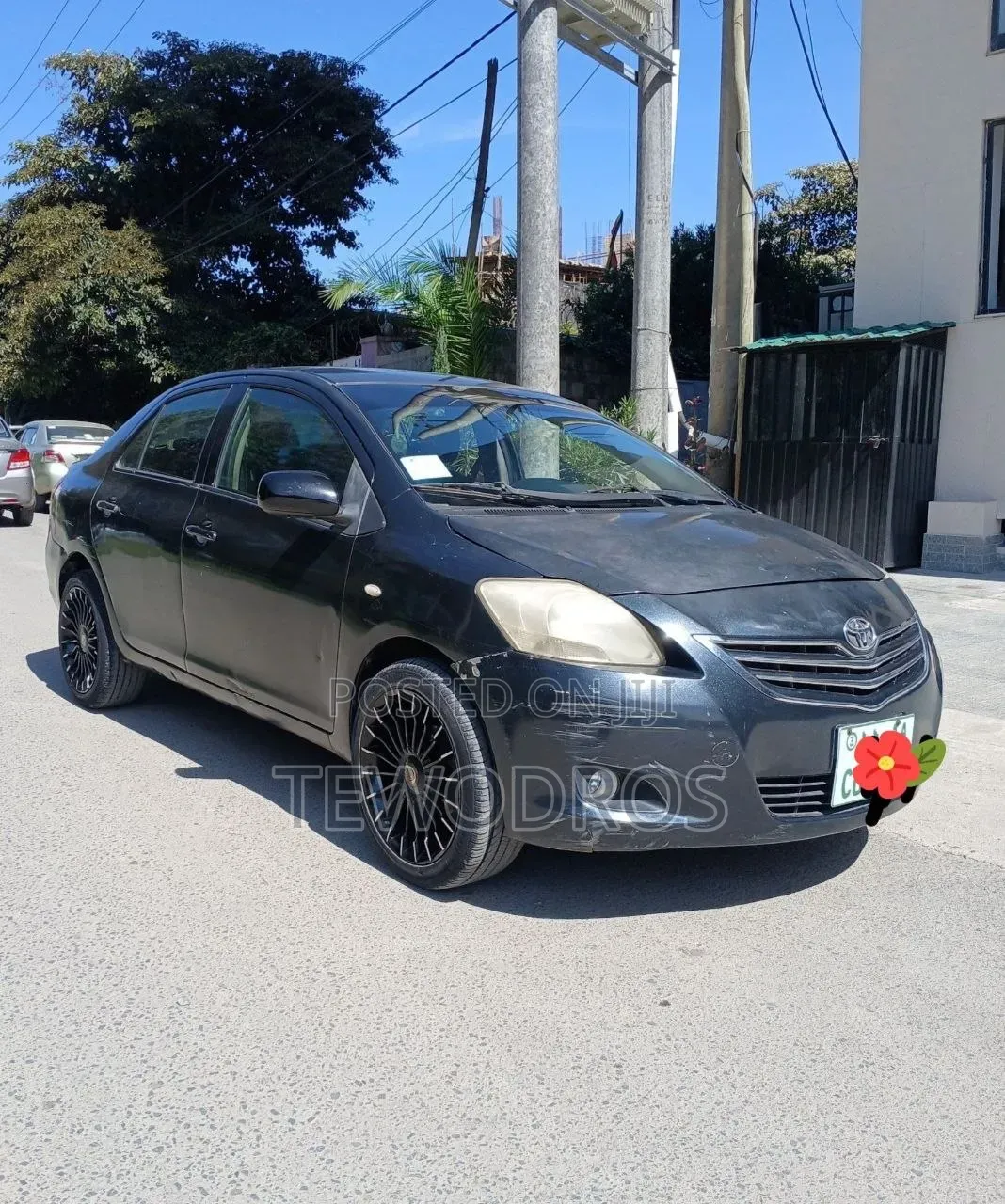 Toyota Yaris 2008 Gray