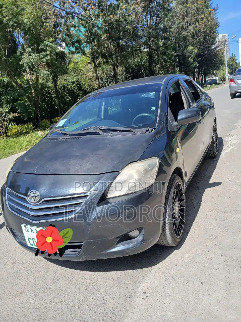 Toyota Yaris 2008 Gray