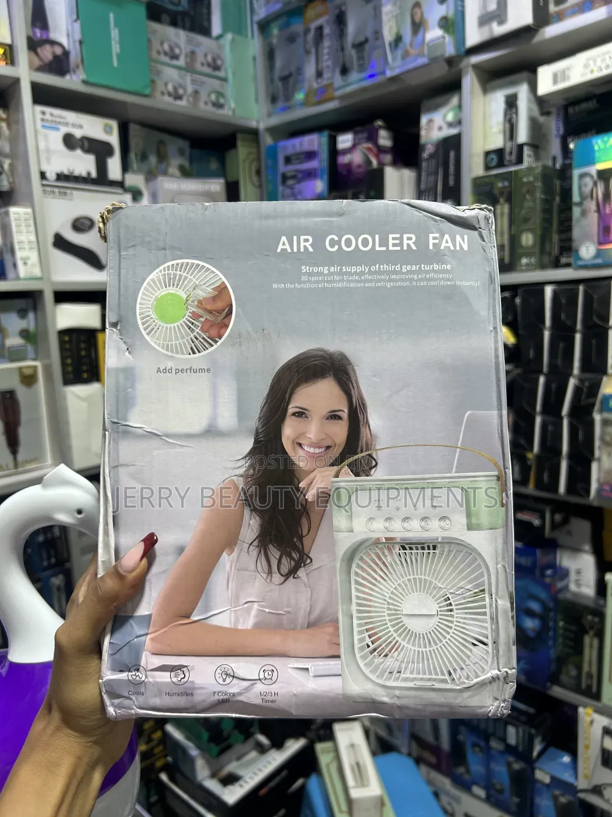 3 in 1 Air Cooler Fan and Humidifier