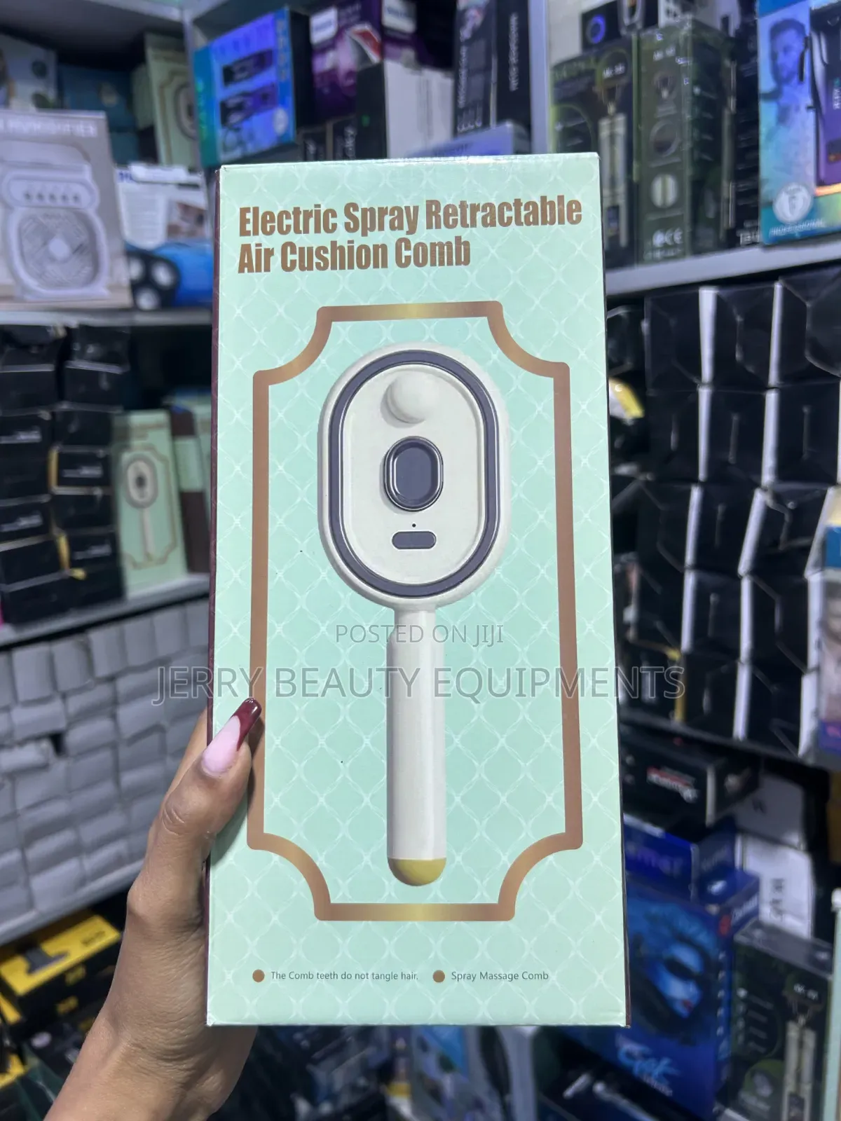 Electric Air Spray Hair Comb