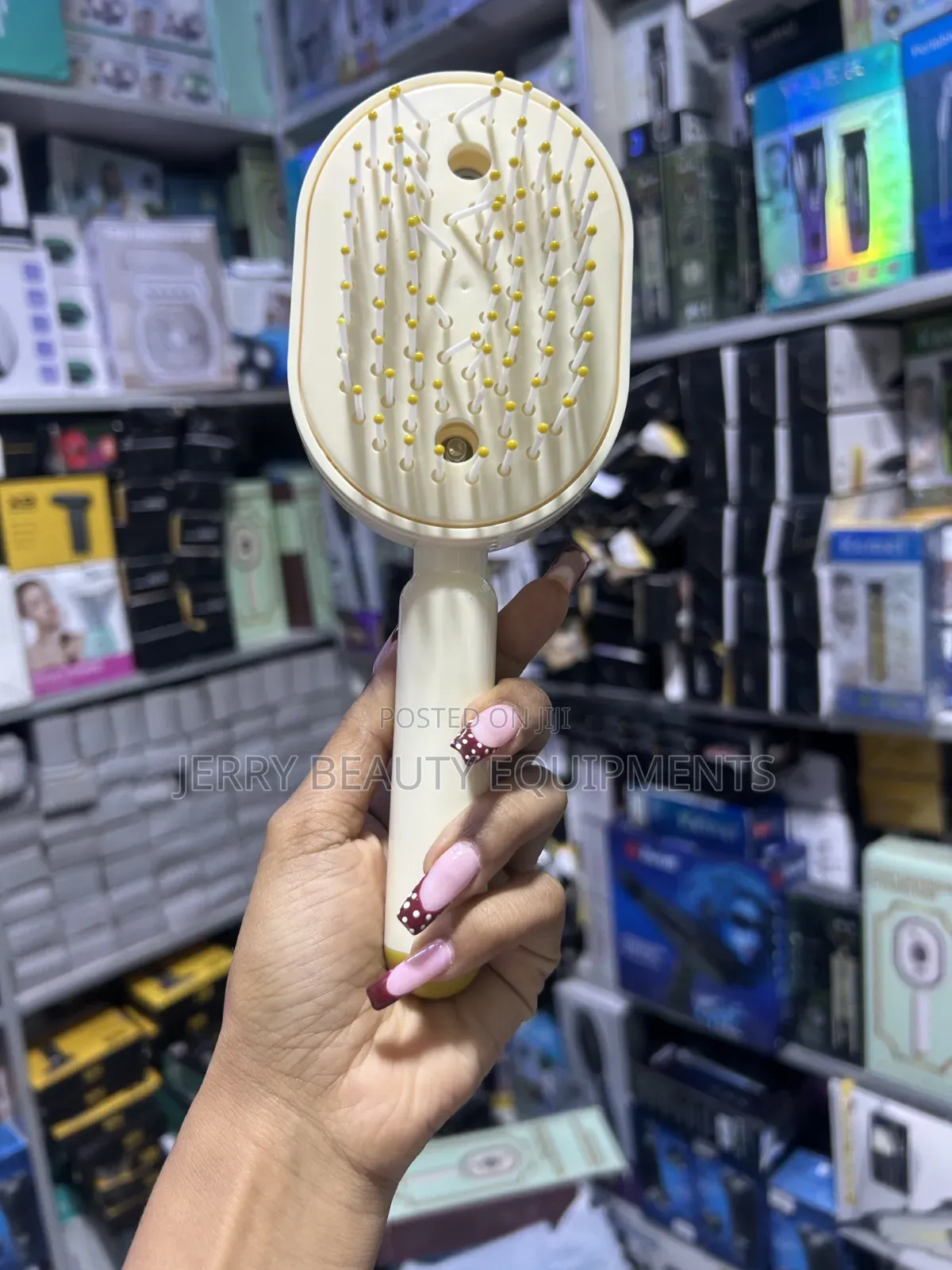 Electric Air Spray Hair Comb