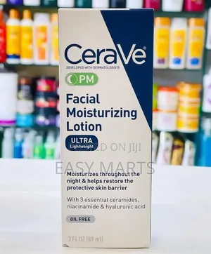 CeraVe PM Facial Moisturizing Lotion (3 Fl. Oz / 89 Ml)
