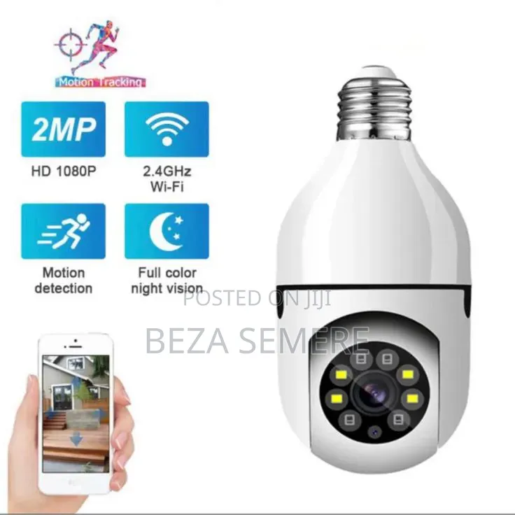 Hallway Bulb Cam or Stairwell Security