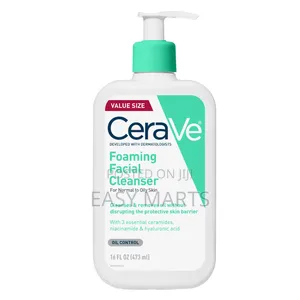 CeraVe Foaming Facial Cleanser - Value Size (16 Fl. Oz / 473 Ml)
