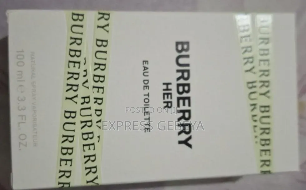 Burberry Her Eau De Toilette Women's Fresh Strawberry Perfume
