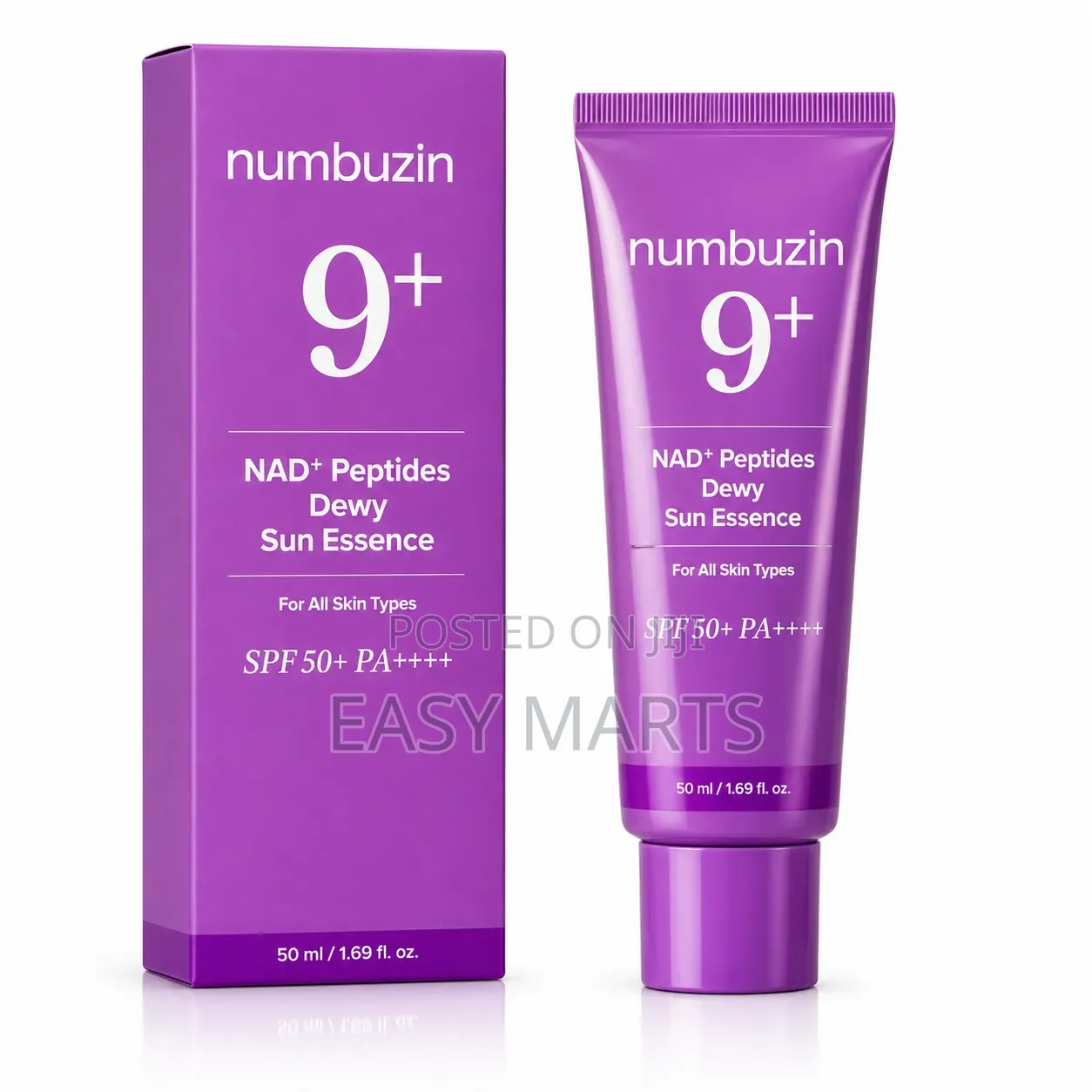 Numbuzin No. 9 NAD+ Peptides Dewy Sun Essence