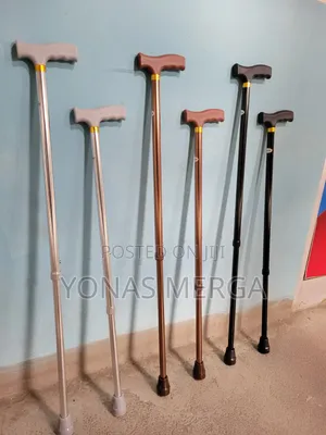 Cane for Patients鵼πwalking Stick互፤Handle: Molded Polymer T-Handle