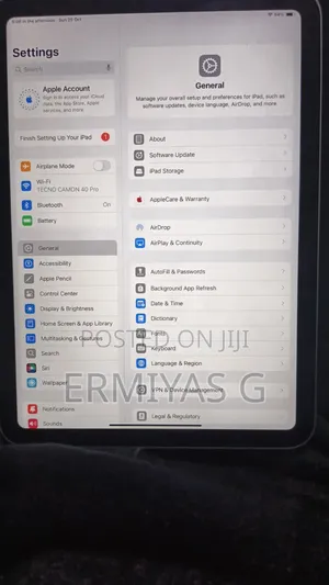 New Apple iPad (2025) 128 GB Silver