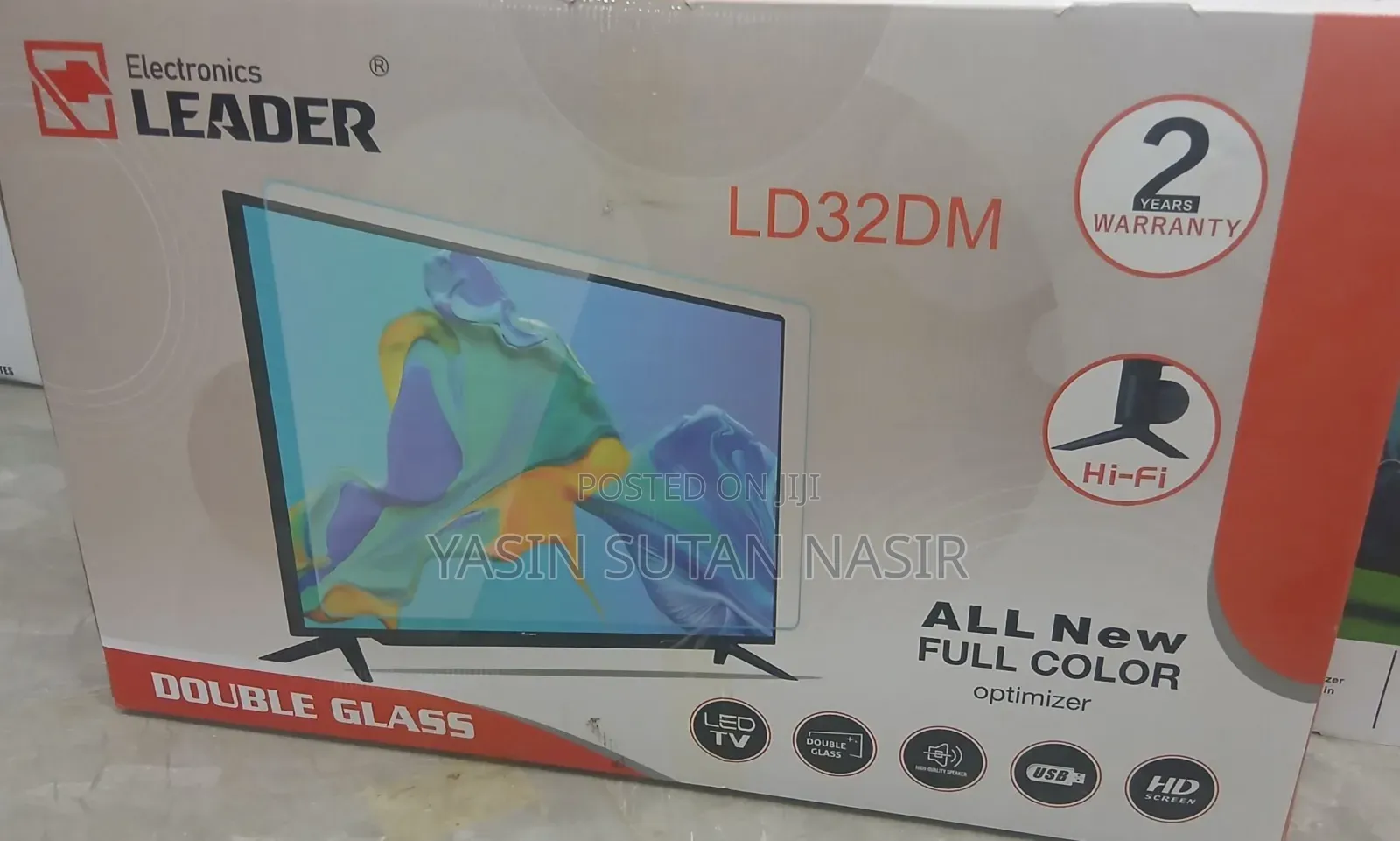 Leader Doubl Glass Smart TV