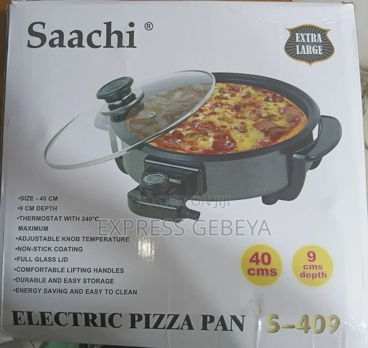 Saachi Nonstick Pizza Pan
