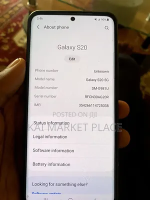 Samsung Galaxy S20+ 5G 128 GB