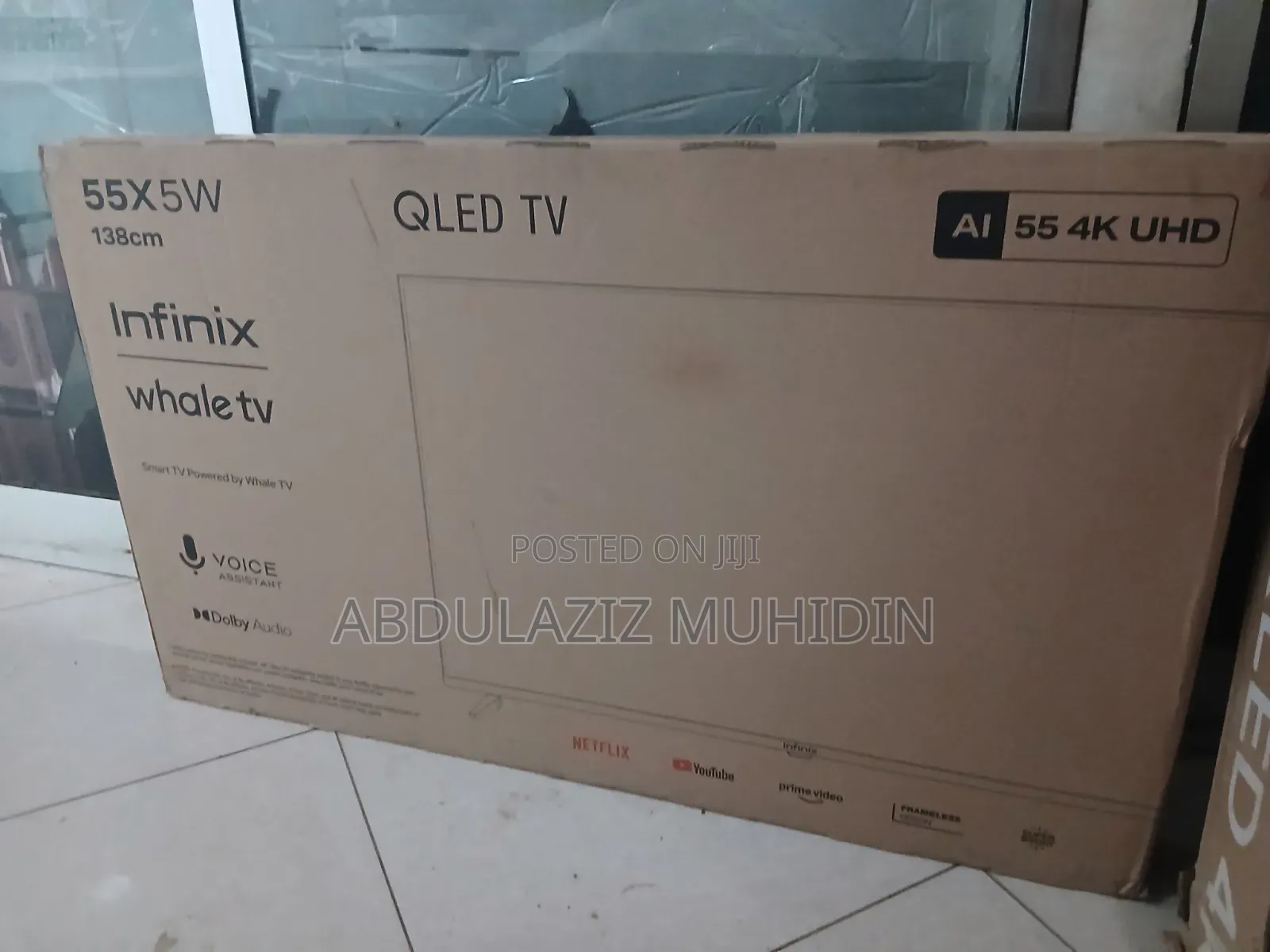 Infinix 55inche Framless Best Smart TV