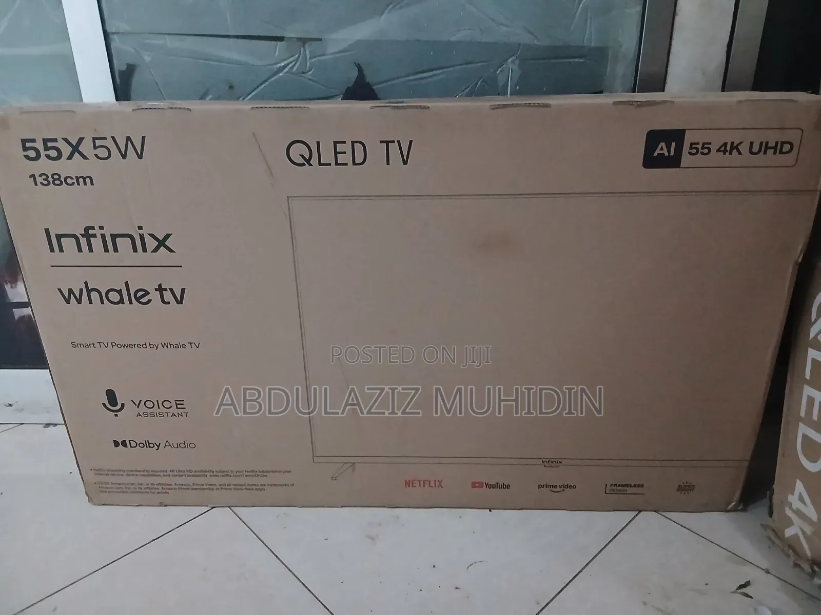 Infinix 55inche Framless Best Smart TV