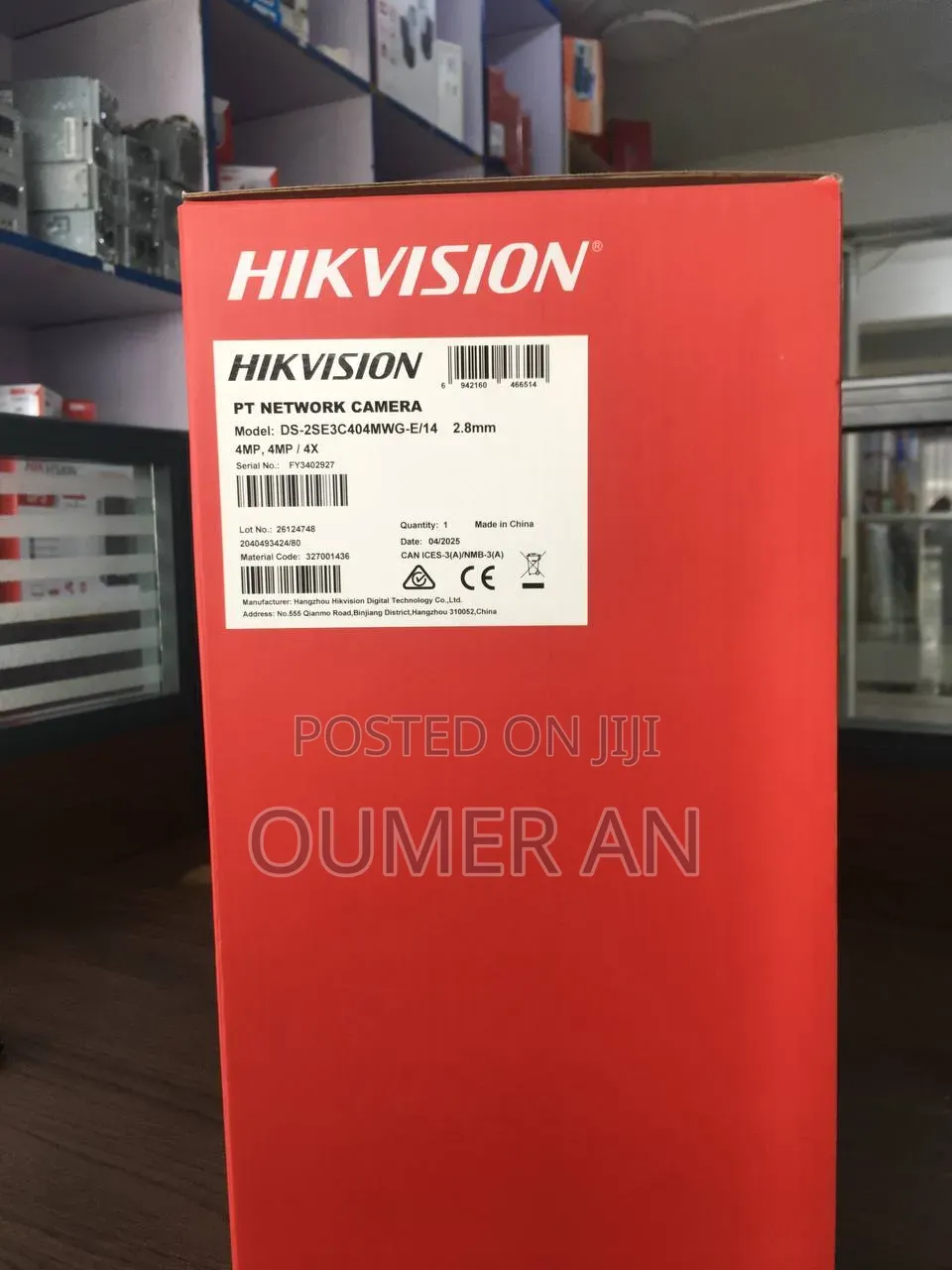 Hikvision Double Mini PTZ DS-2SE3C404MWG-E/14 2.8mm 4mp, 4mp/4x