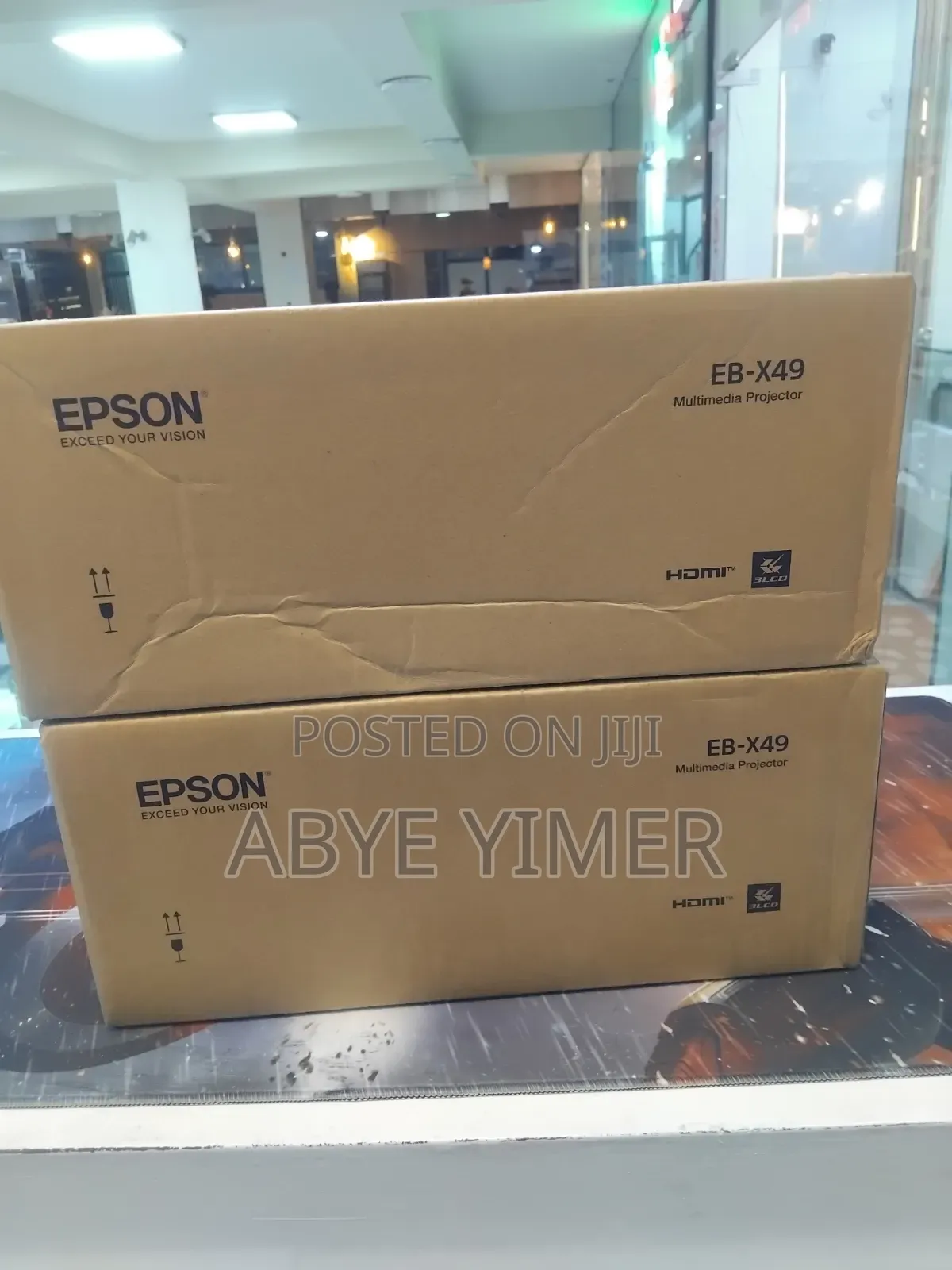 Brand New EPSON Projector
Model Name: EB -X49
( 4 Pieces