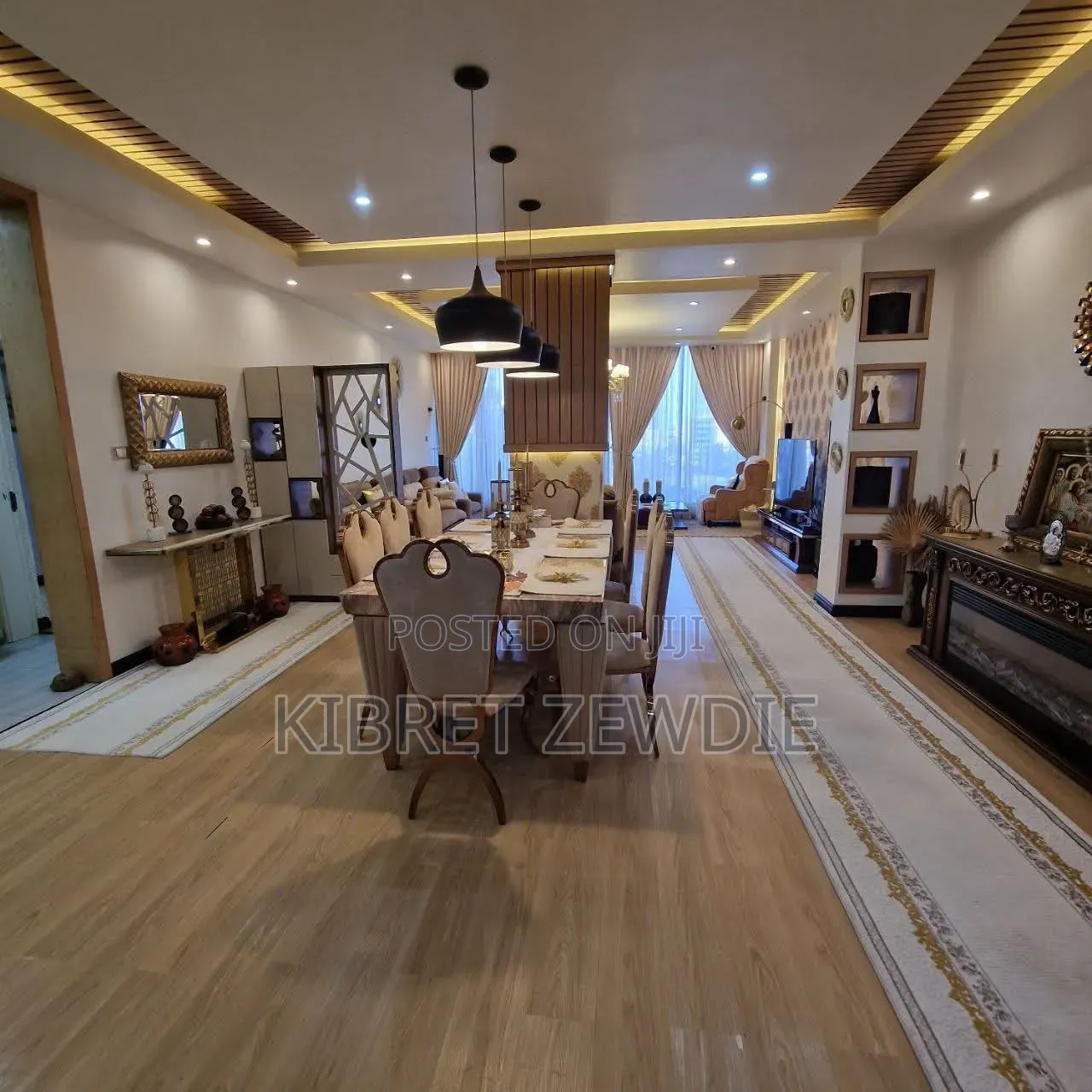 Furnished 3bdrm Apartment in Abrham, Bole for sale