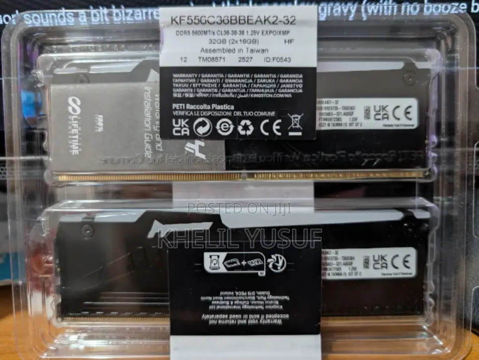 High Performance Desktop RAM DDR5