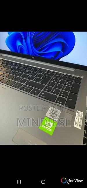 New Laptop HP ZBook Fury 17 G7 16GB Intel Core i7 SSD 512GB