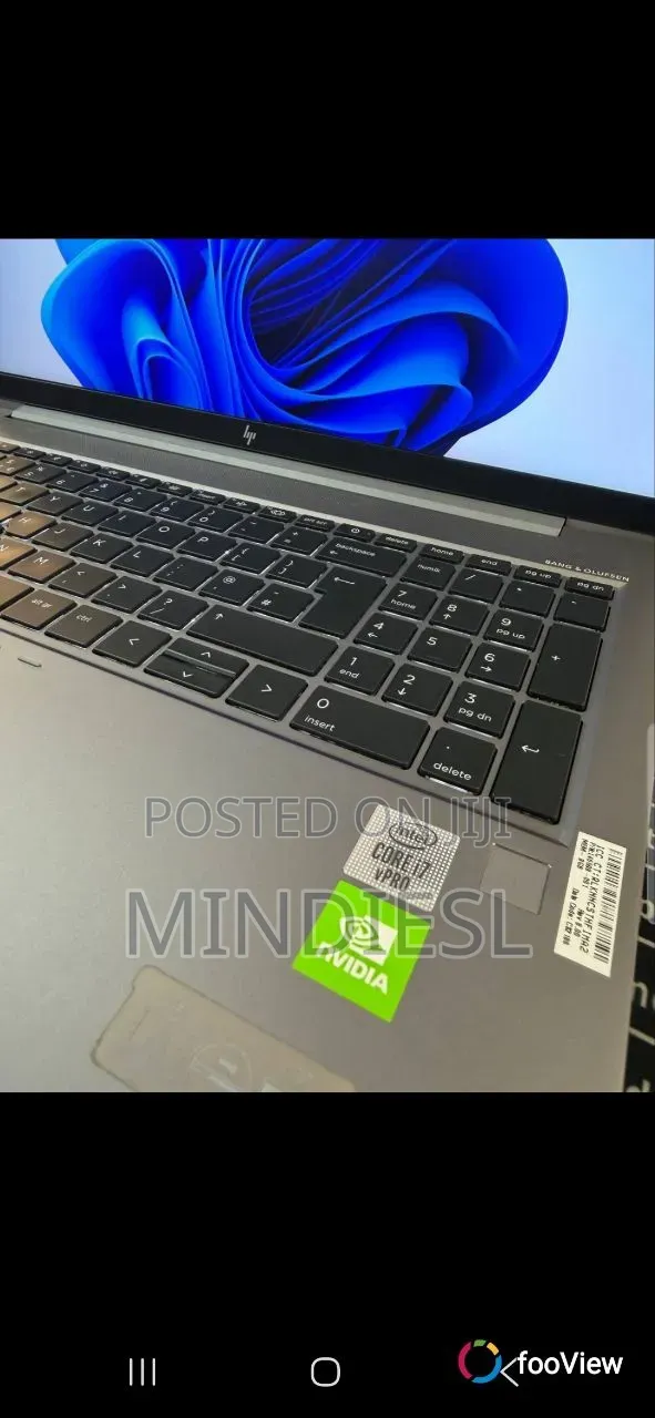 New Laptop HP ZBook Fury 17 G7 16GB Intel Core i7 SSD 512GB