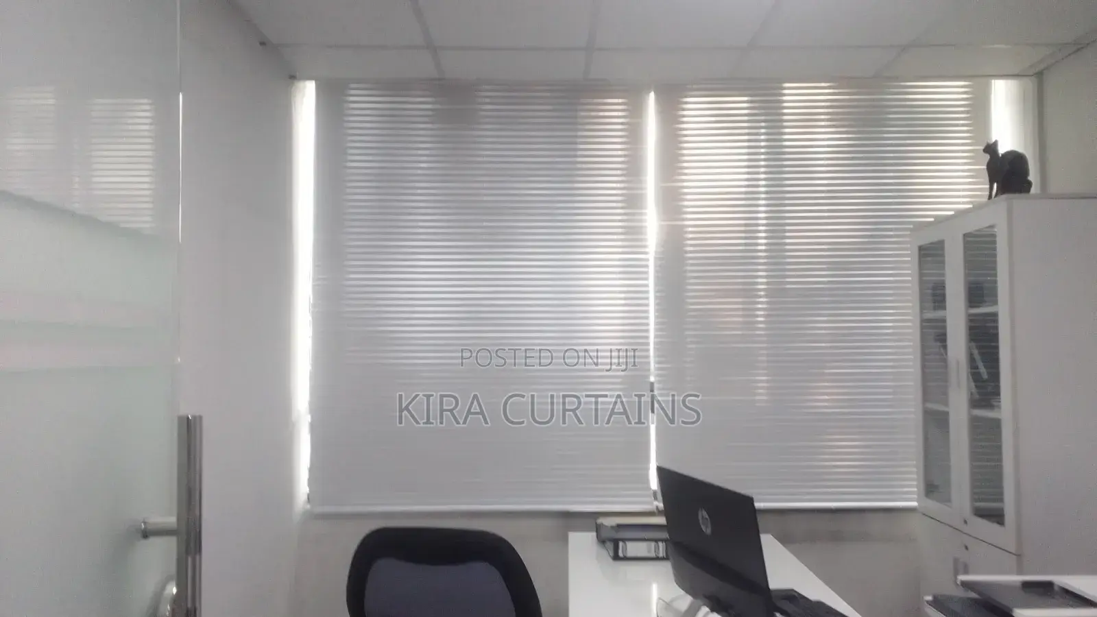 Kira Almunium Shade and Shatter Curtains