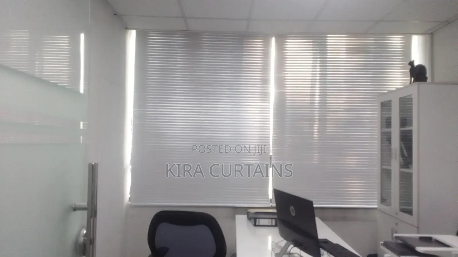 Kira Almunium Shade and Shatter Curtains