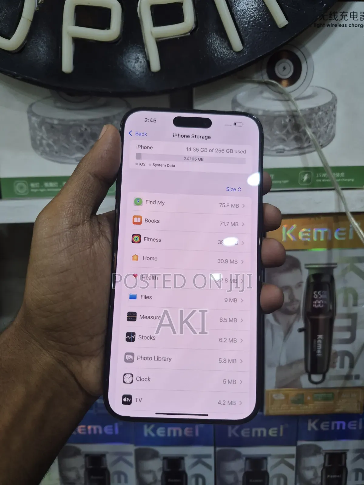 Apple iPhone 15 Pro Max 256 GB Black