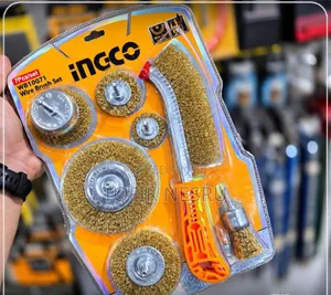 Wire Brush Set 7pcs Set Total and Engco Brand