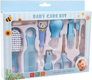 Kidilo 10-Piece Baby Care Kit – Newborn Grooming Set