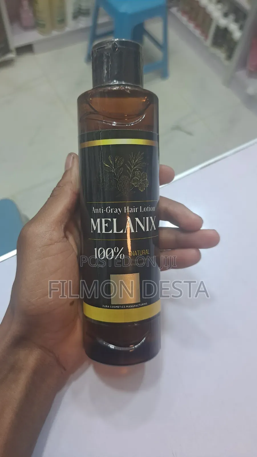 የሽበት ማጥፍያ Anti-Gray Hair Lotion MELANIX 100% NATURAL