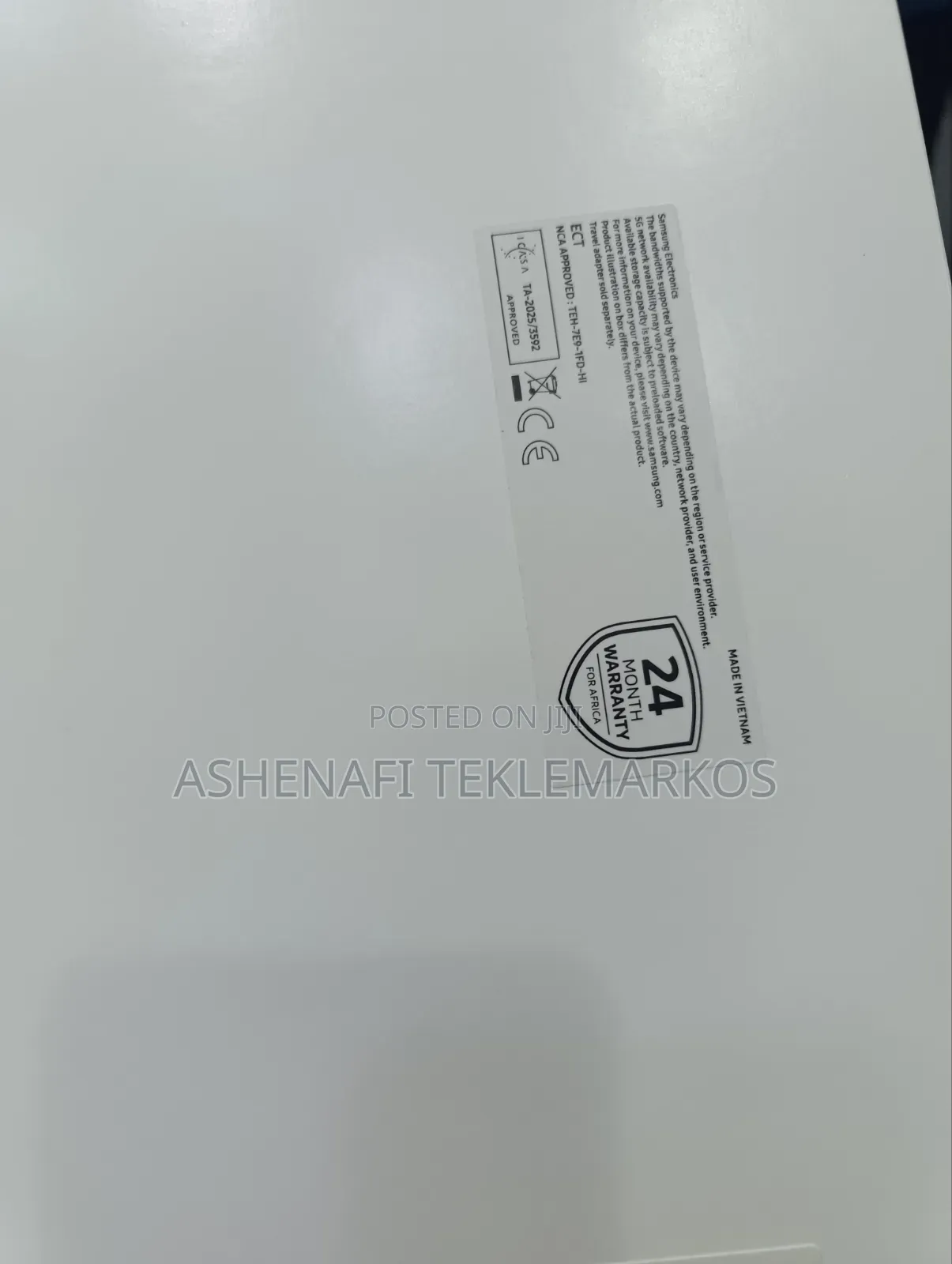 New Samsung Galaxy Tab A11+ 256 GB Black