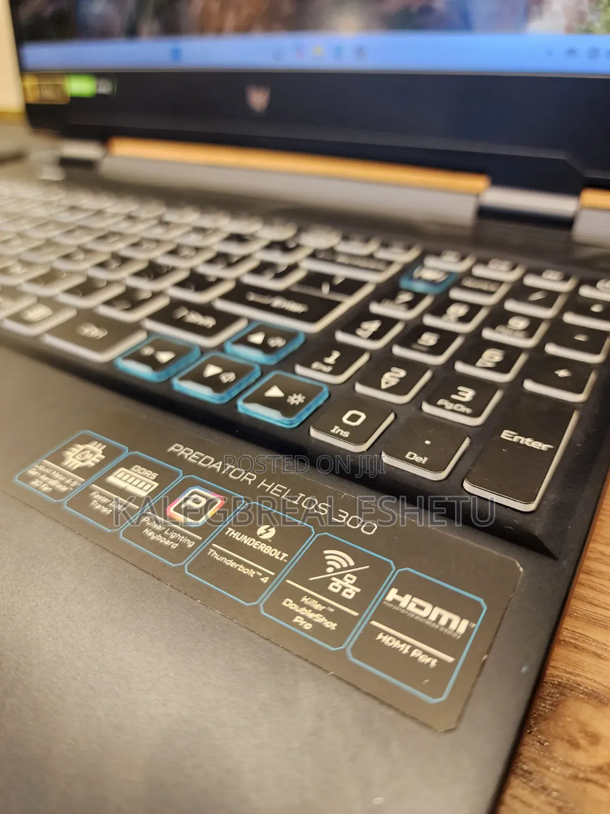 Laptop Acer Predator Helios 300 16GB Intel Core i7 SSD 512GB