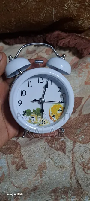 Classic Metal Twin Bell Alarm Clock