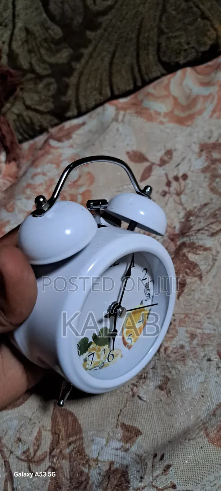 Classic Metal Twin Bell Alarm Clock