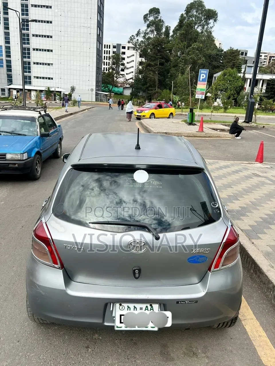 Toyota Yaris 2007 Gray
