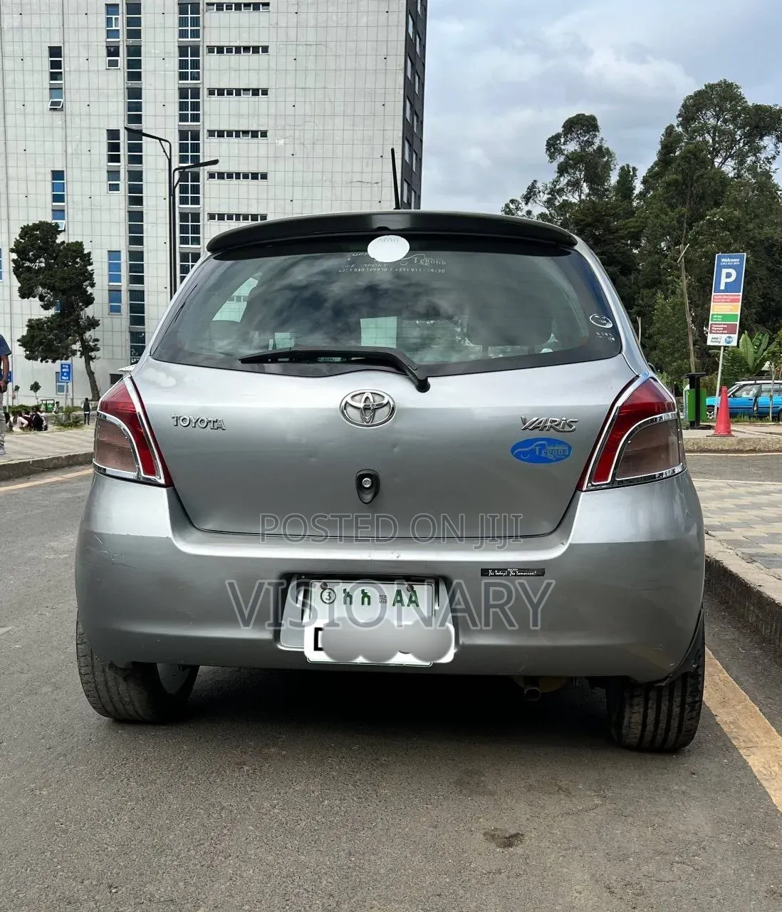 Toyota Yaris 2007 Gray