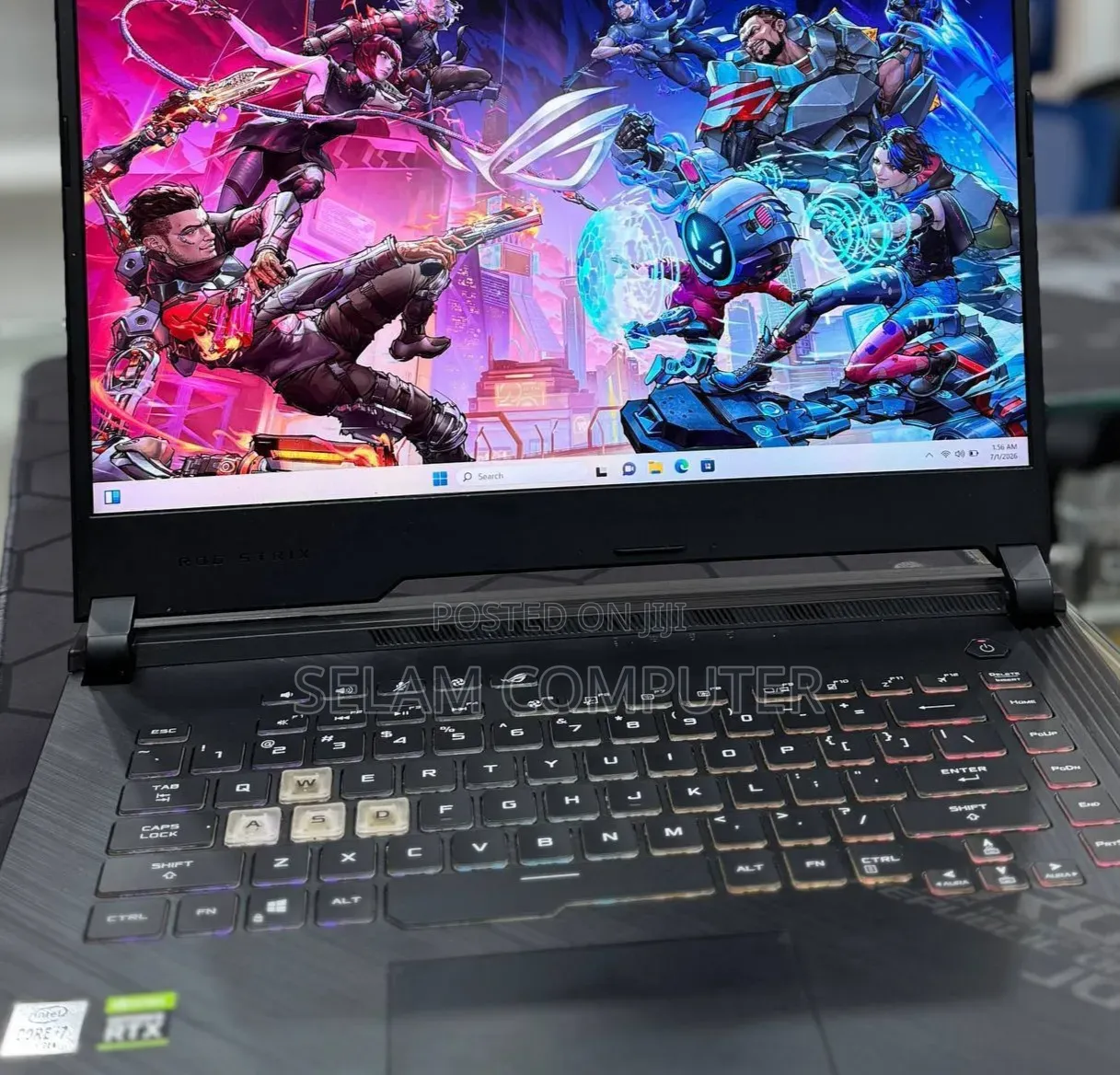New Laptop Asus ROG Strix G16 G614 16GB Intel Core i7 SSD 512GB