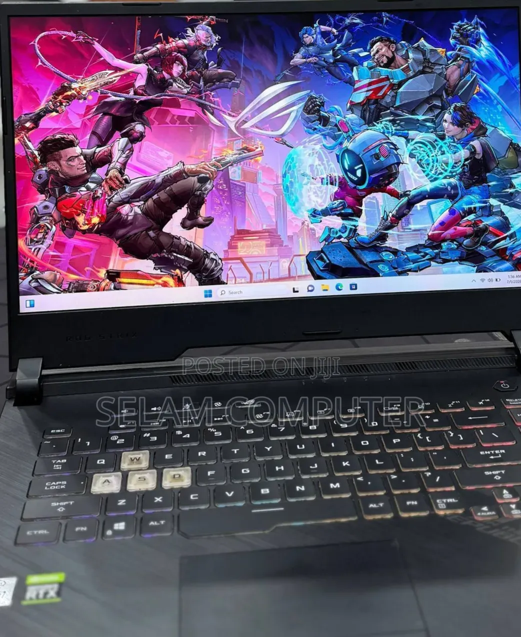 New Laptop Asus ROG Strix G16 G614 16GB Intel Core i7 SSD 512GB